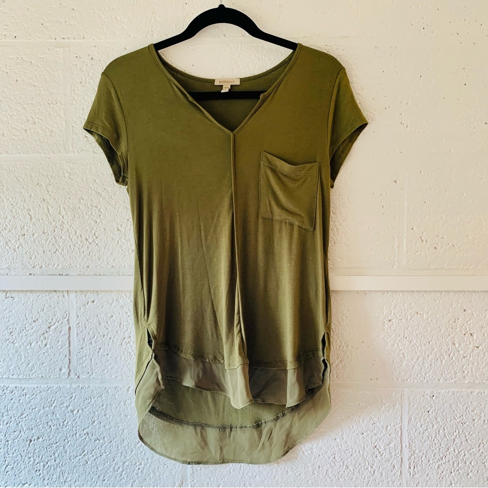 Anthropologie Bordeaux Tee Shirt